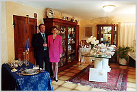 Marasti Giuseppe e Ravazzini  Maria fondatori e titolari della societ&agrave; in una sala della show room